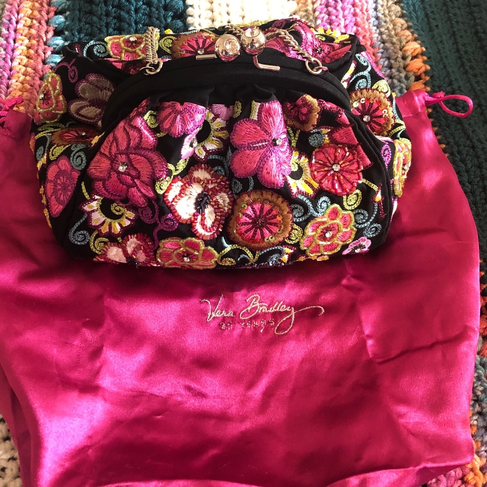 Vera Bradley 25th Anniversary 💋Lock Evening Bag